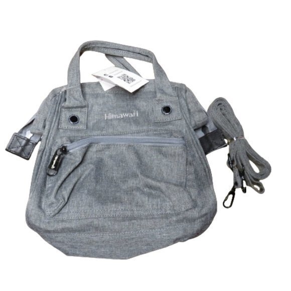 Himawari‎ grey two way bag ss9112 - Picture 1 of 6
